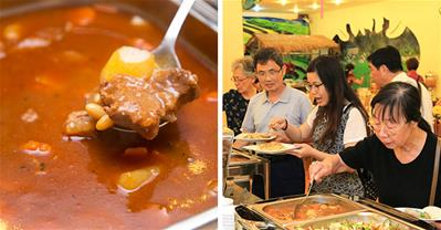[Review] Buffet 145k kế chợ Bến Thành, ngay cạnh hồ bơi