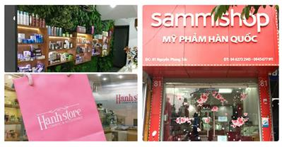 Review 13 shop bán mỹ phẩm xách tay uy tín tại Hà Nội
