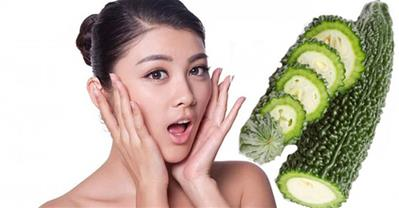 Tạm biệt mụn trứng cá với mướp đắng, đón Giáng sinh