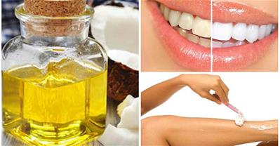 Tần tật các cách làm đẹp từ đầu tới chân với dầu dừa