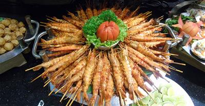 Thỏa sức khám phá buffet 3 sao tại Blue Diamond