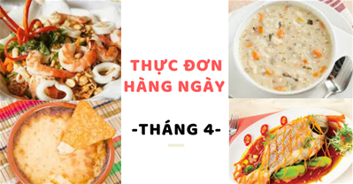 Thực đơn hàng ngày cho một tháng đầy đủ dinh dưỡng - Tháng thứ 4