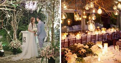 Tiệc cưới forest wedding có 1-0-2 tại Barbecue Garden