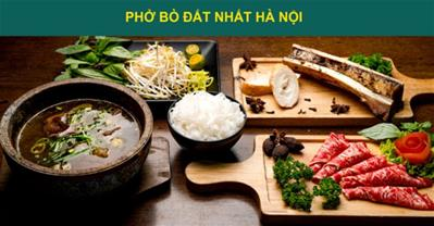 Tô phở 850 nghìn có xứng đáng? 5+ quán phở ngon đắt nhất Hà Nội
