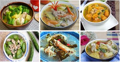 Tổng hợp 20 món canh ngon DỄ ĂN, DỄ LÀM lại đưa cơm