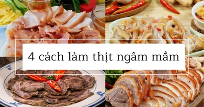 Tổng hợp các cách làm thịt ngâm mắm lạ miệng, giải ngấy ngày Tết