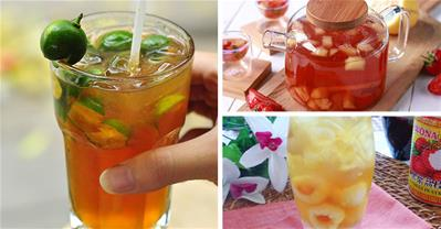 Tổng hợp các cách pha trà hoa quả đang hot năm 2023