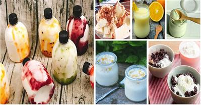 Tổng hợp công thức những món sữa chua hot nhất mùa hè