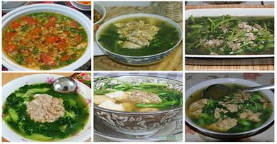 Tổng hợp những loại rau nấu với canh cua NGON MÁT siêu hợp
