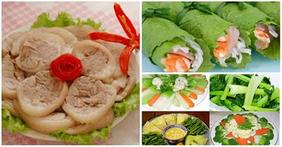 Tổng hợp những món ăn ngon chống ngấy ngày Tết