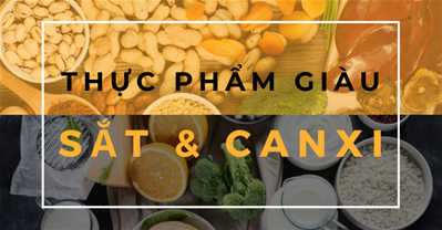 Top 10 thực phẩm giàu CANXI và SẮT, nhất định phải bổ sung hằng ngày