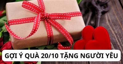 Top quà 20/10 cho người yêu đảm bảo VỪA Ý nàng