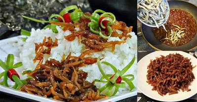 Trổ tài làm cá cơm rang chua ngọt đậm đà thơm ngon