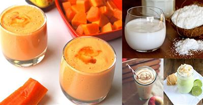 Tự làm 5 loại sữa tăng cân nhanh chóng cho người gầy