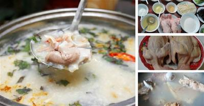 Tự làm lẩu cháo chim câu bổ ngang 10 thang thuốc bắc