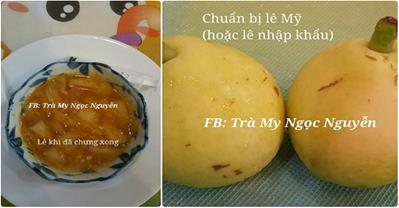 Tự làm thuốc trị ho, long đờm, giải cảm cho bé