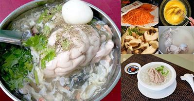 Tuyệt chiêu nấu súp óc heo không tanh cực kỳ bổ dưỡng