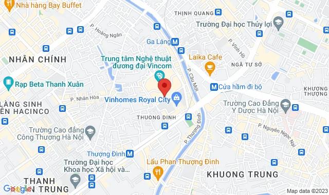 B2 - R6 - 30C Tầng B1 Vincom Mega Mall Royal City, số 72 Nguyễn Trãi, Q. Thanh Xuân