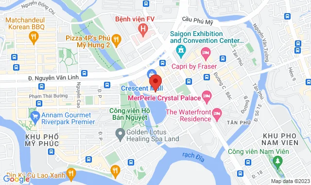Crescent Mall, 101 Tôn Dật Tiên, P. Tân Phú, Q. 7