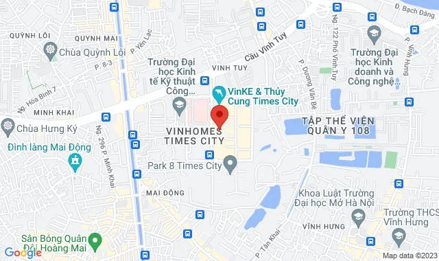 Gian hàng 11B, Đường số 9,tầng B1, TTTM Times city,  458 Minh Khai,Q. Hai Bà Trưng
