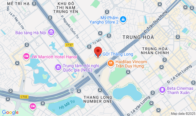 Gian hàng số 1S11, Siêu thị GO! Thăng Long, Số 222 Trần Duy Hưng, P. Yên Hòa