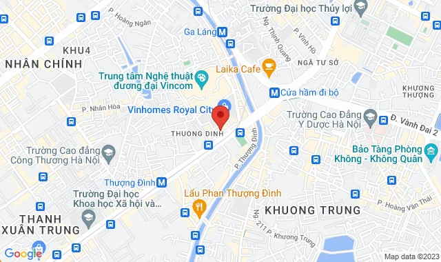 Gian hàng số 37-38, Tầng B2, Tòa R6, TTTM Royal City, 72 Nguyễn Trãi, P. Thượng Đình, Q. Thanh Xuân