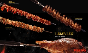 Nhà hàng Au Lac do Brazil Phùng Khắc Khoan Buffet Brazil đầu tiên tại Sài Gòn 1