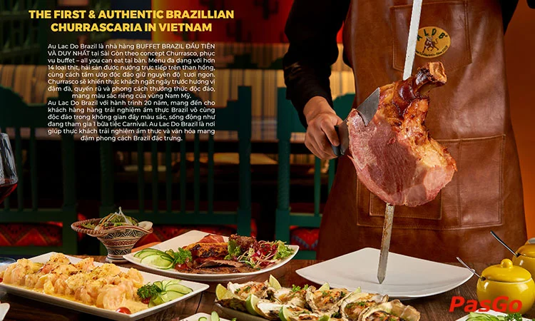 Nhà hàng Au Lac do Brazil Phùng Khắc Khoan Buffet Brazil đầu tiên tại Sài Gòn 5