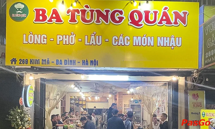 Nhà hàng Ba Tùng Quán Kim Mã Chuyên Lẩu và Các món nhậu 9