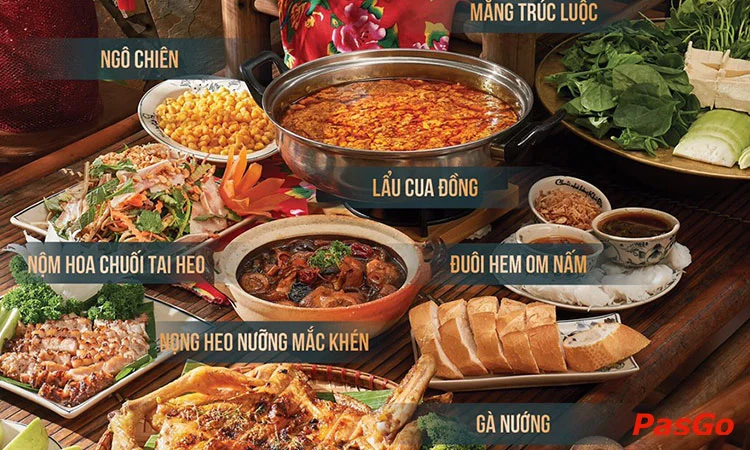 Nhà hàng Bếp Khói Ngoại Giao Đoàn chuyên món đồng quê 1