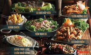 Nhà hàng Bếp Khói Ngoại Giao Đoàn chuyên món đồng quê 6