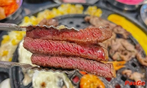 Nhà hàng BosSam BBQ Huỳnh Thúc Kháng Buffet lẩu nướng Hàn Quốc ăn là phê 6