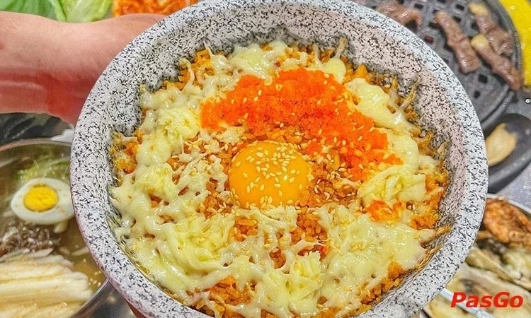 Nhà hàng BosSam BBQ Huỳnh Thúc Kháng Buffet lẩu nướng Hàn Quốc ăn là phê 7