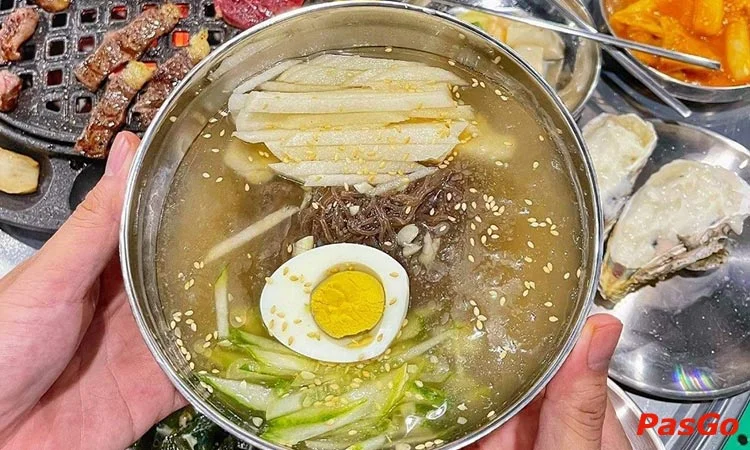 Nhà hàng BosSam BBQ Huỳnh Thúc Kháng Buffet lẩu nướng Hàn Quốc ăn là phê 8