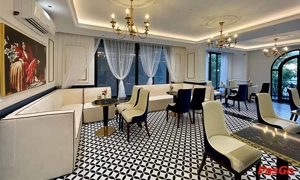 Quán cà phê kiểu Âu sang chảnh view Hồ Tây Celine Bistro 4