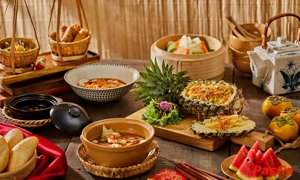 Nhà hàng Chay Garden Vegetarian Buffet & Tea House Thảo Điền Buffet chay & món Á Âu 1