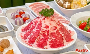 Nhà hàng Dainty Hotpot Lạc Long Quân bữa tiệc buffet lẩu châu Á 2