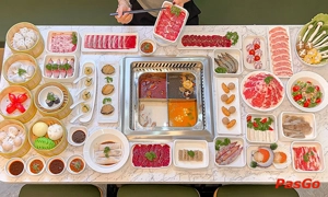 Nhà hàng Dainty Hotpot Lạc Long Quân bữa tiệc buffet lẩu châu Á 6