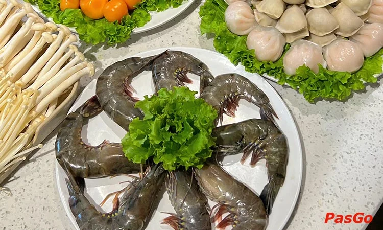 Nhà hàng Dao Hua Taiwanese Hotpot ParadiseTrung Kính Buffet Lẩu Băng Chuyền Đài Loan 4