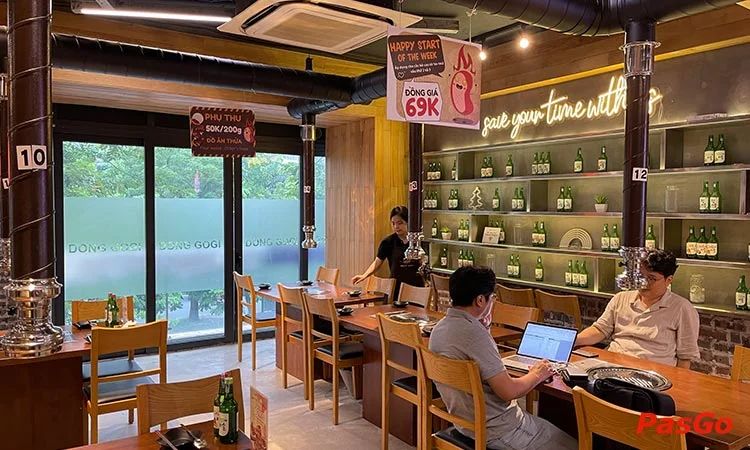 Nhà hàng Dong Gogi Gobchang Hàm Nghi chuyên Lòng nướng Hàn Quốc 7