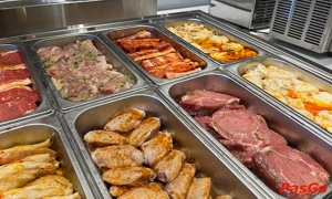 Nhà hàng Galbi House MM Mega Market Bình Phú Buffet Lẩu Nướng Hàn Quốc 6