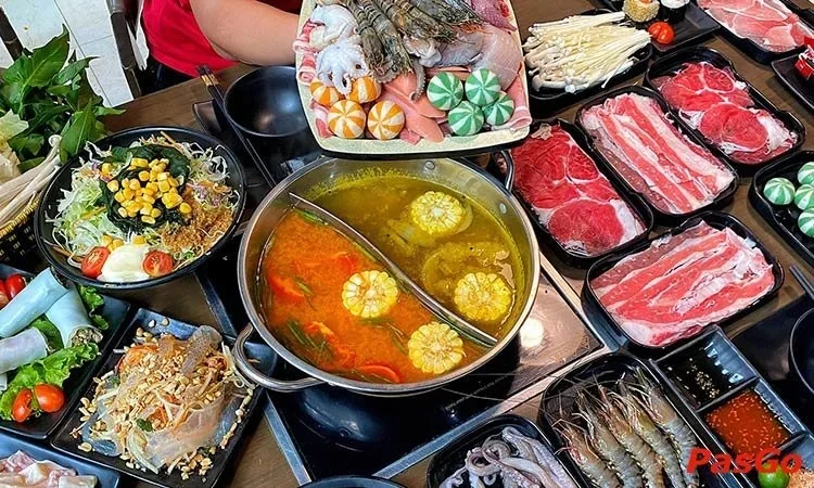 Nhà hàng Hotpot Kingdom Hồ Tùng Mậu chuyên buffet lẩu ngon 1