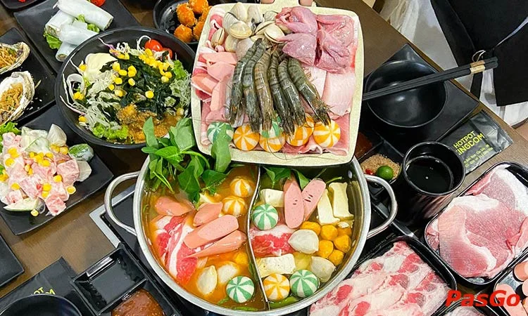Nhà hàng Hotpot Kingdom Phạm Ngọc Thạch Buffet Lẩu ngon đồ nhúng đa dạng 1