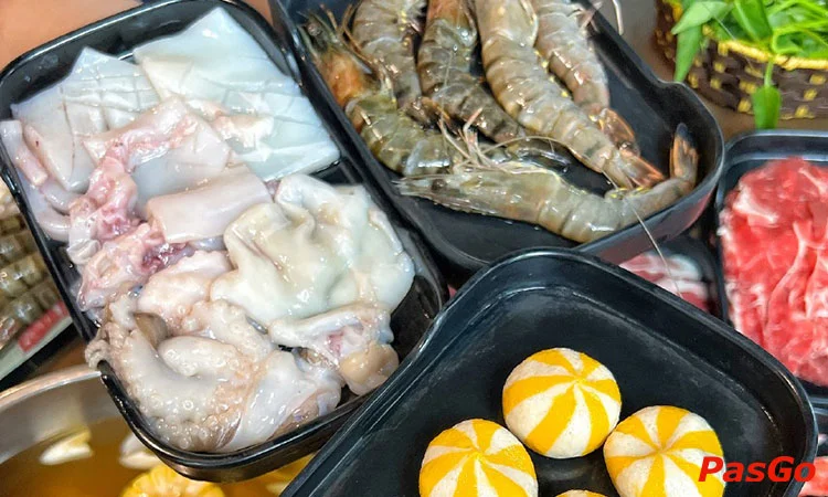 Nhà hàng Hotpot Kingdom Vũ Phạm Hàm buffet lẩu ngon 6