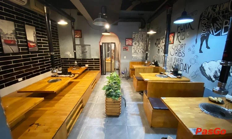 Nhà hàng Hugo BBQ Thành Bình tiệc nướng không khói Hàn Quốc 10