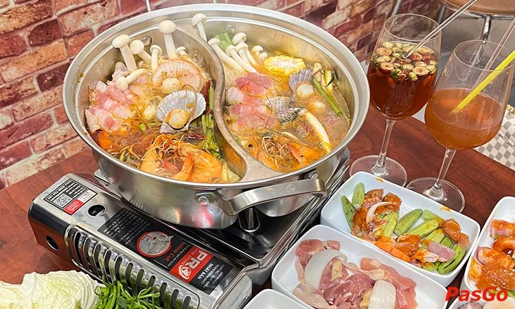 Nhà hàng Lẩu Nướng Mini Candy Nguyễn Văn Đậu Nướng Lẩu đặc sắc 7