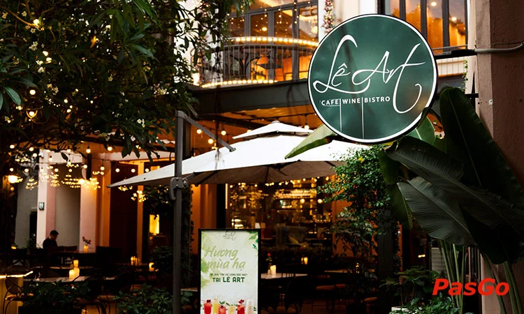 Nhà hàng Lê Art Cafe Wine Bistro Nguyễn Thái Học giao hòa ẩm thực và nghệ thuật 7