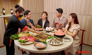 Nhà hàng Manwah Trần Thái Tông Buffet Lẩu Manwah Đài Loan 1