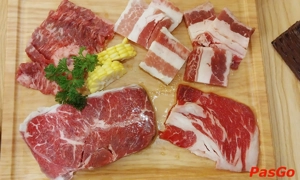 Nhà hàng Meat House BBQ Hồng Tiến buffet nướng lẩu 2