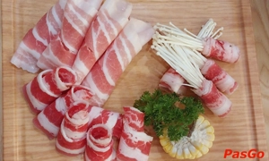 Nhà hàng Meat House BBQ Hồng Tiến buffet nướng lẩu 4